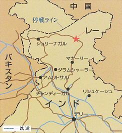 レー周辺地図