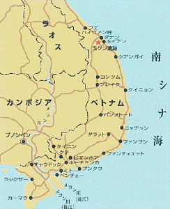 ダナン周辺地図